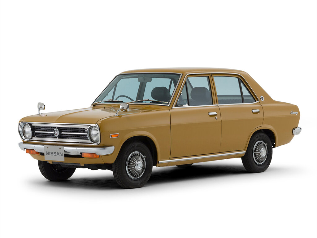 Nissan Sunny (B110, PB110) 2 поколение, седан (01.1970 - 12.1971)